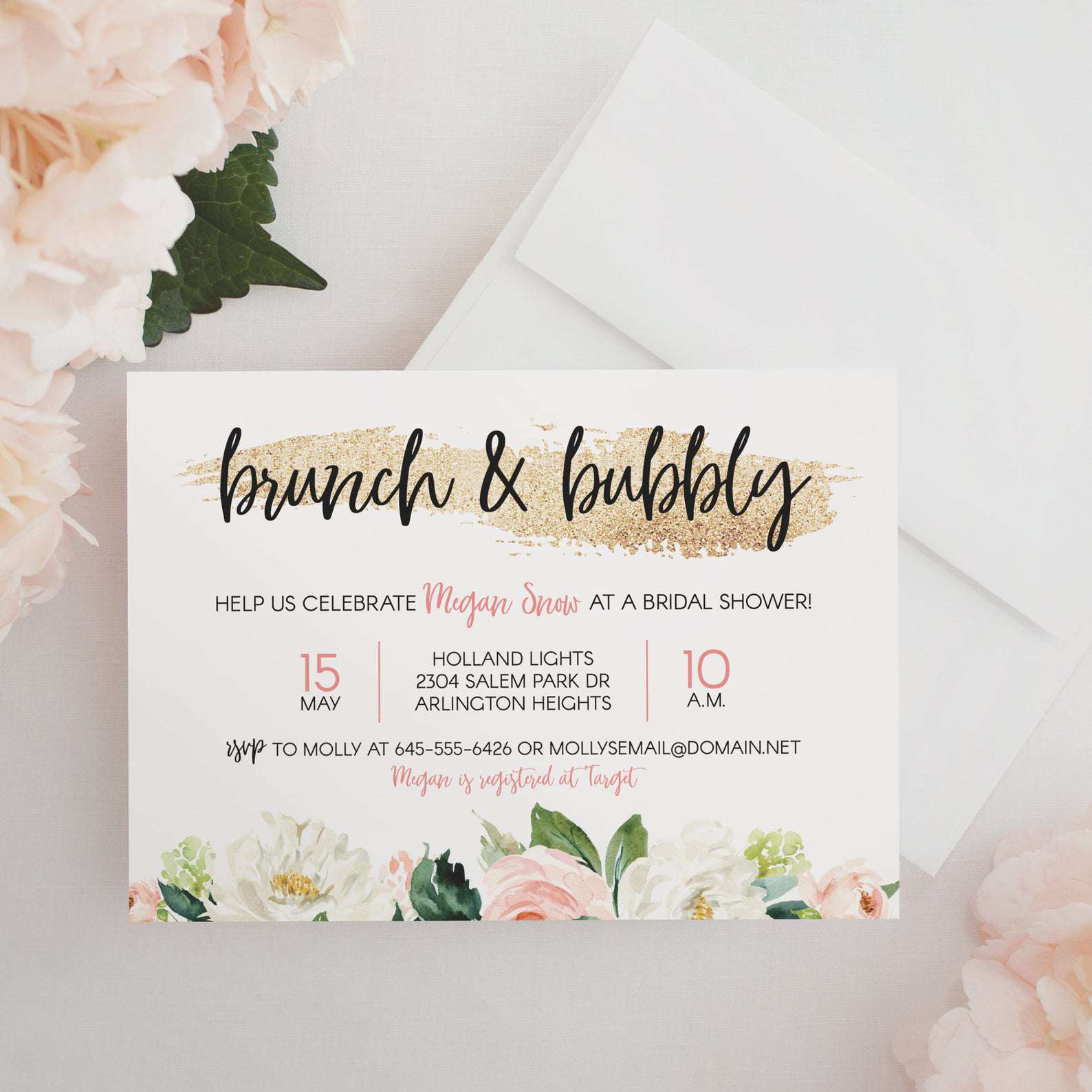 Bridal Shower Invitation Wording 101: Everything to Include on the Invites